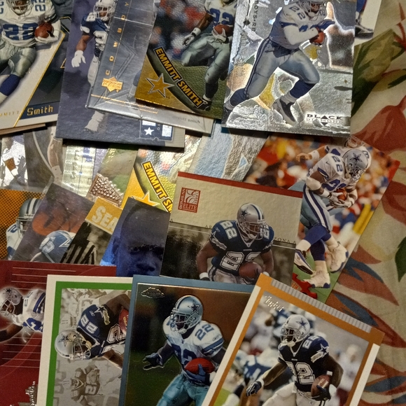 PREMIUM  Emmitt Smith football card lot.75 cards (all Different). - Picture 3 of 4